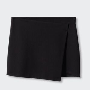 MANGO | wrap Black Women's mini Skirt